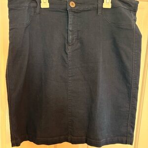 Style & Co. Dark Blue Pencil Skirt